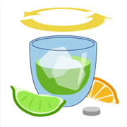 Tricky Tangerine Gimlet