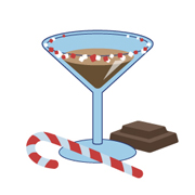 Chocolate Candy Cane