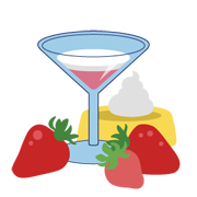Strawberry Shortcake Martini